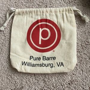 LAST ONE!!!! Pure Barre sticky sock bag